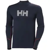 Helly Hansen Lifa Merino Midweight Logo, Herren, navy