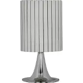 House Doctor Tulip Tischleuchte silber Ø26x50cm