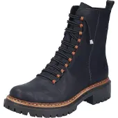 Rieker Schnür-,Zug-u.Schnallenstiefel in schwarz, Gr. 41