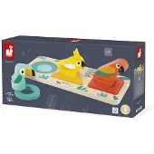 Janod Tropik - Holz Lernspielzeug Vögel Formen Farben