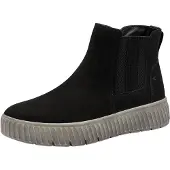 Tamaris Stiefelette - Schwarz Leder Größe: 36 Weite: Normal