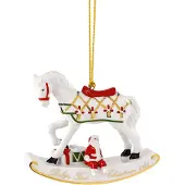 Villeroy & Boch Christbaumschmuck Hänger Schaukelpferd 2025 BHT 3.80x8.90x10.90