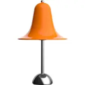 Verpan Design Tischlampe Pantop, gelb / orange, für Wohn- / Esszimmer, Metall, Design, Tischlampe