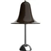 Verpan Pantop Tischleuchte Ø 23 cm braun - , Pantop, Braun / Rost, für Wohnzimmer, Metall, Design