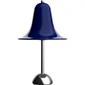 Verpan Design Tischlampe Pantop, blau, für Wohn- / Esszimmer, Metall, Design, Tischlampe