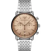 Emporio Armani AR11239 Chronograph Edelstahl Herrenuhr
