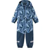 Reima Schneeanzug - Kurikka - Blue Ocean m. Print - - 7 Jahre (122) - Schneeanzüge