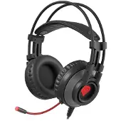 Genesis Radon 600, Kabelgebunden, Gaming, 20 - 20000 Hz, Kopfhörer, Schwarz, Rot