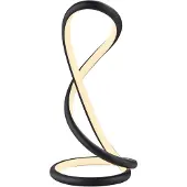 Paul Neuhaus LED Tischlampe Twist, dimmbar, schwarz, für Schlafzimmer, Aluminium, Modern, LED Tischlampe