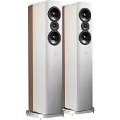 Q-Acoustics Concept 500, weiss-hochglanz-echtholzfunier