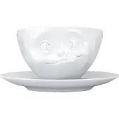 Tassen KaffeeTasse - lecker weiß
