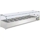 Polar Aufsatzkühlvitrine 8Xgn1/4