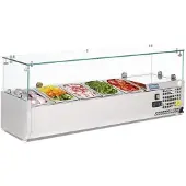 Polar Serie G Aufsatzkühlvitrine 5 X Gn1/4