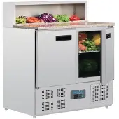 Polar Serie G Pizzakühltisch 2-türig 288L