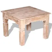 vidaXL Couchtisch Akazienholz 60x60x45 cm