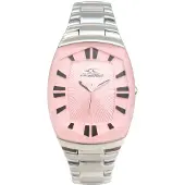 Chronotech CT.7065L/07M Damen-Armbanduhr, Edelstahl-Gehäuse, Metall-Armband