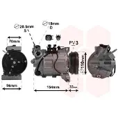 VAN WEZEL Kompressor, Klimaanlage 5900K183