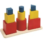 Plantoys Holzspielzeug Nesting Puzzle-Einheit Plus