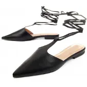 Montevita Ballerine Peca in Schwarz