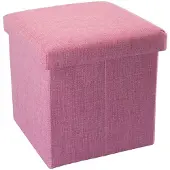 Intirilife Sitzwürfel KIRSCHBLÜTEN PINK