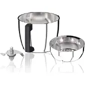 Magimix PACK TRIPLE XL, Schüssel-Set, Rund, Edelstahl, Edelstahl, Glanz, 4,8 l