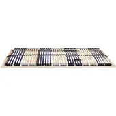 vidaXL Bett-Lattenrost Braun 90 x 190 cm Massivholz Buche