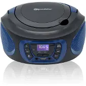 Roadstar CDR-365 U/BL, Blau, Tragbarer CD-Player