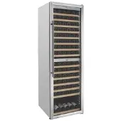Polar G Series 172-Flaschen-Edelstahl-Zweizonen-Weinkeller