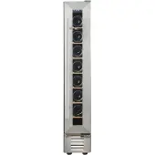 Vinobox Design 7 Flaschen. Weinkühlschrank Edelstahl elektrisch