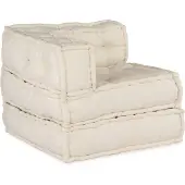 vidaXL Modulare Sofagarnitur 2 stk. Stoff Creme 140 x 70 x 56 cm