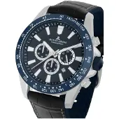 Jacques Lemans Chronographen Liverpool Black - Blue