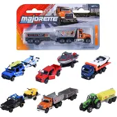 Majorette City Trailer, Fahrzeug, 3 Jahr(e), Metall, Gemischte Farben