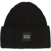 Ugg Damen Mützen Chunky Rib Beanie - Zwart - Größe ONESIZE
