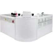 MonsterShop Gemini C1200 C1200 CM60 Ladenmöbel Brilliant-Weiß