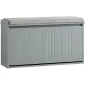 SoBuy Schuhbank mit Tür 80x45x26 cm