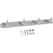 Intirilife Garderobenleiste mit 4 Haken