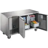 Polar Zweitürige Kühltheke U-Serie 267L