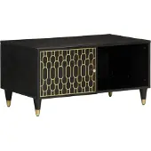 vidaXL Couchtisch 80x50x40 cm Massivholz Mango