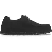 Birkenstock Herren Utti Schnürschuh Wildleder Black Regular-Schuhgröße 42