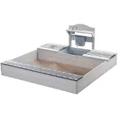 Roba Sandkasten mit Matschküche, Grau