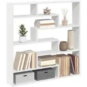 vidaXL Würfelregal 7 Fächer Weiss Holzwerkstoff