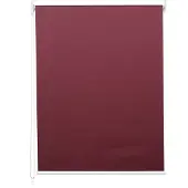 Mendler Rollo HWC-D52, Fensterrollo Seitenzugrollo Jalousie, 60x160cm Sonnenschutz Verdunkelung blickdicht bordeaux