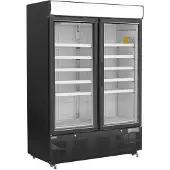 Polar G-Serie Gefrierschrank mit Sichtfenster 920Ltr Schwarz
