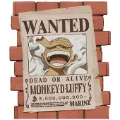 Plastoy One Piece Spardose Luffy Wanted