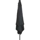 vidaXL Garten-Sonnenschirm Anthrazit 295 x 295 x 245 cm