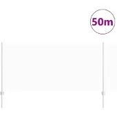 vidaXL Sechseckzaun mit Pfosten 50 x 1 m Verzinkter Stahl Silber Netz
