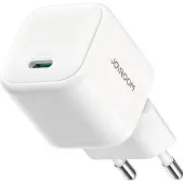 JOYROOM JR-TCG08 GaN PD20W mini Charger-White (EU)