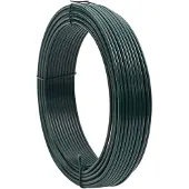 vidaXL Zaunbindedraht Grün 33 m PVC