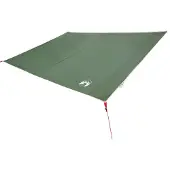 vidaXL Wasserfeste Plane Personen 240 x 350 cm Wasserdicht Grün