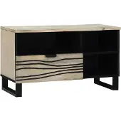 vidaXL TV-Einheiten mit Schubladen Weiß 80 x 33 x 46 cm Holzwerkstoff